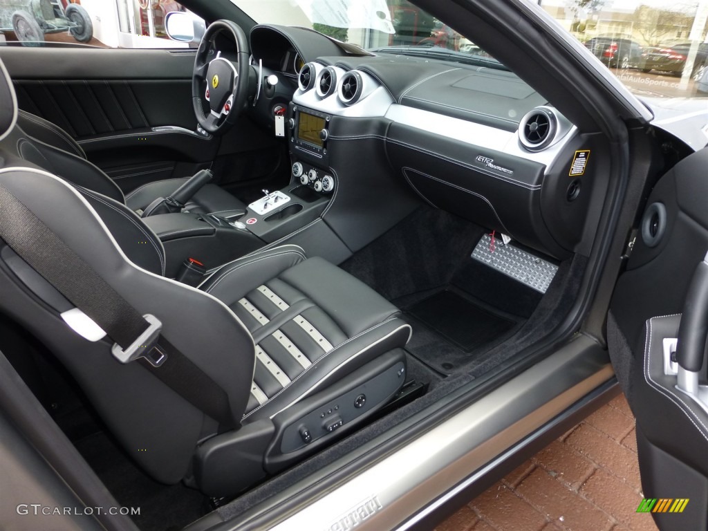 Nero (Black) Interior 2008 Ferrari 612 Scaglietti One to One F1 Photo #77869104