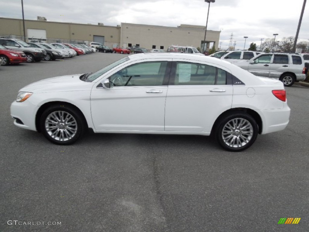 Stone White 2011 Chrysler 200 Limited Exterior Photo #77869182