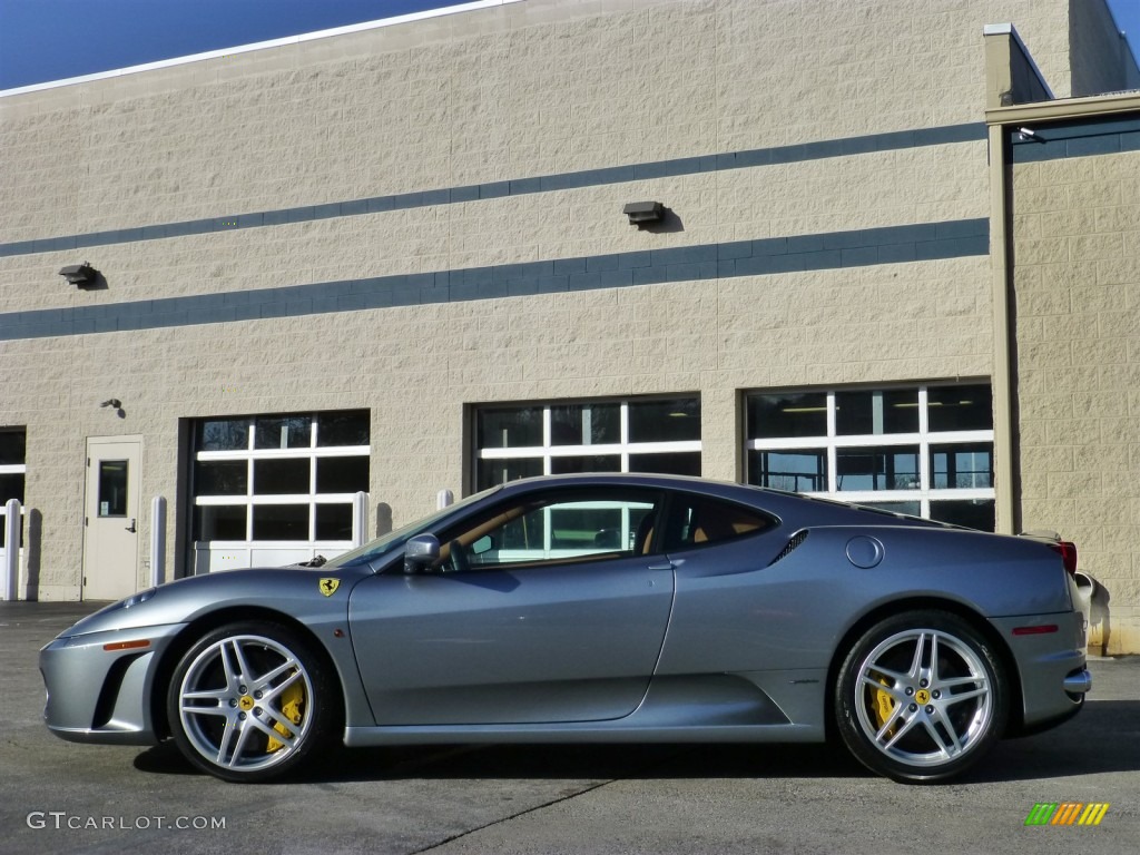 Titanium Metallic 2008 Ferrari F430 Coupe F1 Exterior Photo #77869383