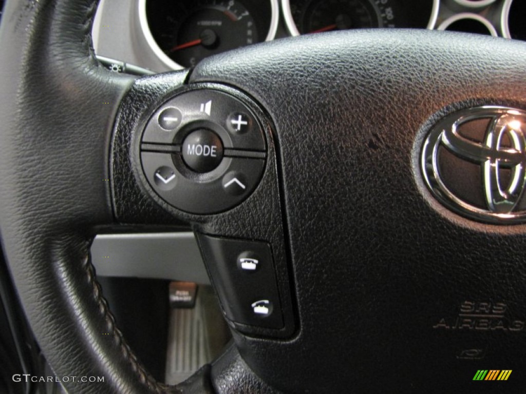 2010 Tundra Double Cab 4x4 - Silver Sky Metallic / Graphite Gray photo #17