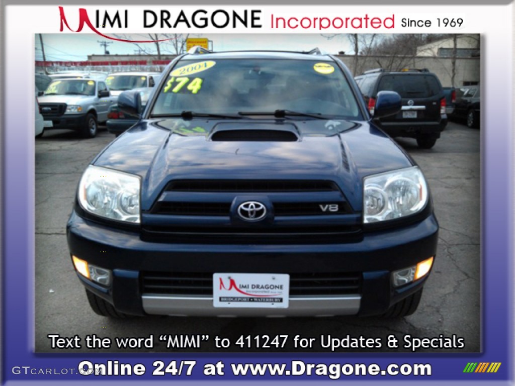 2004 4Runner Sport Edition 4x4 - Stratosphere Mica / Dark Charcoal photo #2