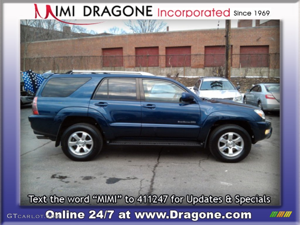 2004 4Runner Sport Edition 4x4 - Stratosphere Mica / Dark Charcoal photo #4