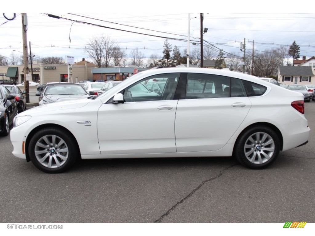 Alpine White 2012 BMW 5 Series 550i xDrive Gran Turismo Exterior Photo #77869783