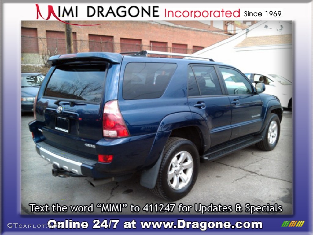2004 4Runner Sport Edition 4x4 - Stratosphere Mica / Dark Charcoal photo #5