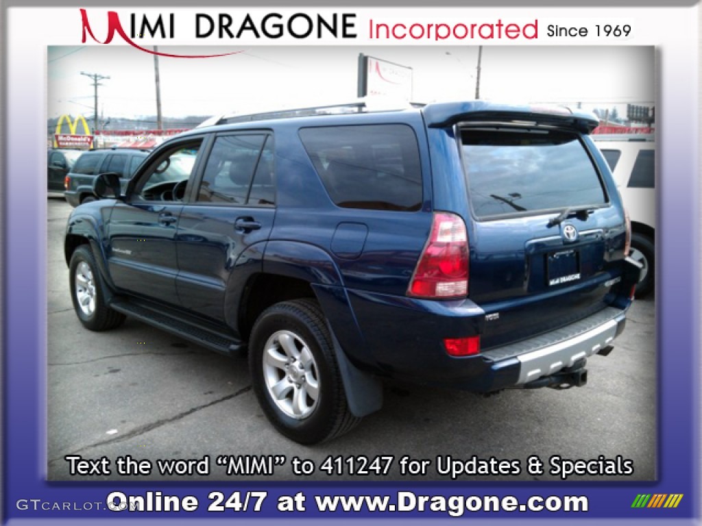 2004 4Runner Sport Edition 4x4 - Stratosphere Mica / Dark Charcoal photo #7