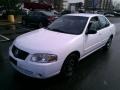 Cloud White 2005 Nissan Sentra 1.8