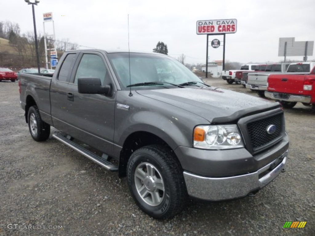 2006 F150 XLT SuperCab 4x4 - Dark Shadow Grey Metallic / Medium/Dark Flint photo #1