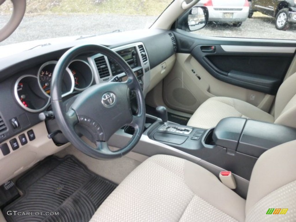 2008 4Runner SR5 4x4 - Natural White / Taupe photo #12