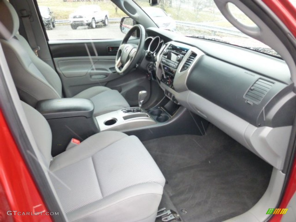 2012 Toyota Tacoma V6 TRD Sport Double Cab 4x4 Graphite Dashboard Photo #77872752