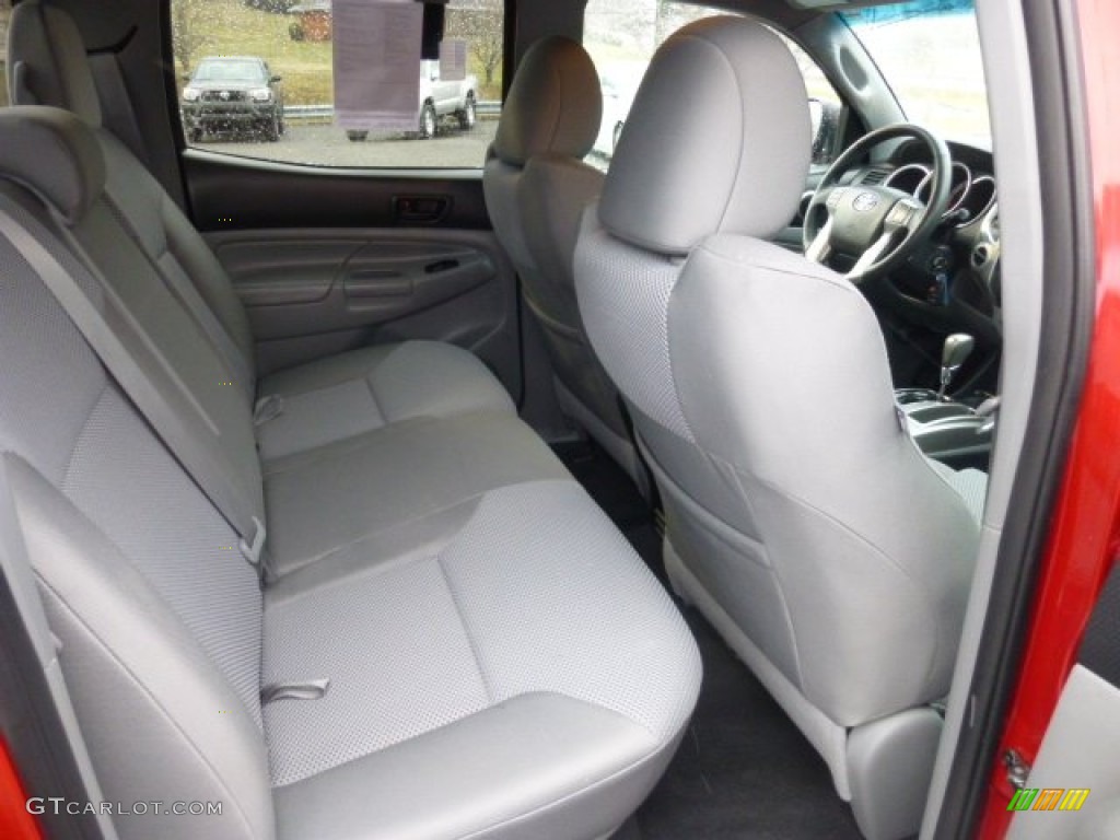 2012 Toyota Tacoma V6 TRD Sport Double Cab 4x4 Rear Seat Photo #77872765
