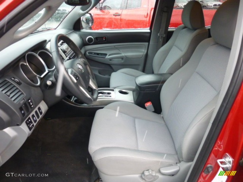 Graphite Interior 2012 Toyota Tacoma V6 TRD Sport Double Cab 4x4 Photo #77872786