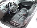 Ebony 2010 Chevrolet Malibu LTZ Sedan Interior Color
