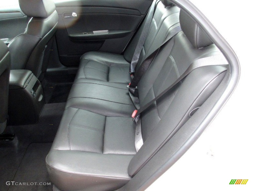 Ebony Interior 2010 Chevrolet Malibu LTZ Sedan Photo #77872806