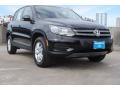 Deep Black Metallic - Tiguan S Photo No. 1