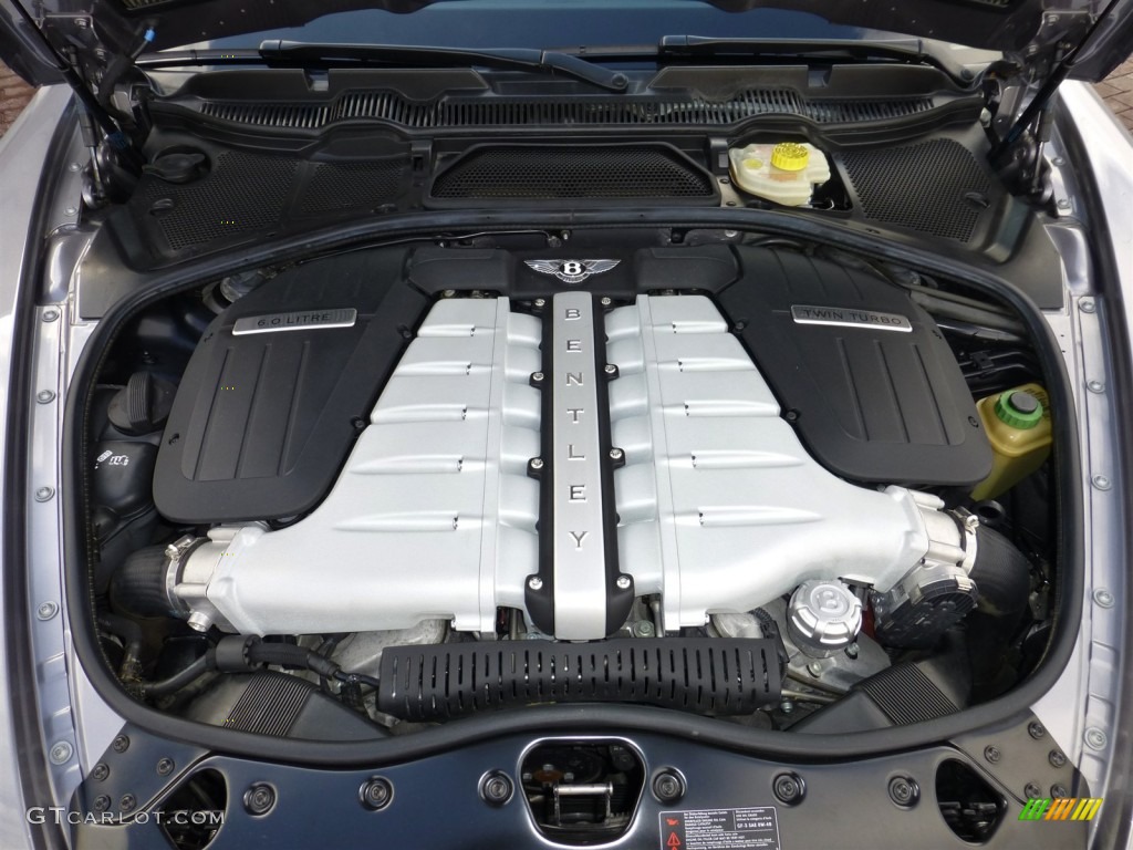 2007 Bentley Continental Flying Spur Standard Continental Flying Spur Model 6.0L Twin-Turbocharged DOHC 48V VVT W12 Engine Photo #77872957