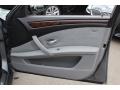 2008 BMW 5 Series Grey Interior Door Panel Photo