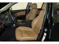 Natural Brown 2008 BMW 5 Series 535i Sedan Interior Color