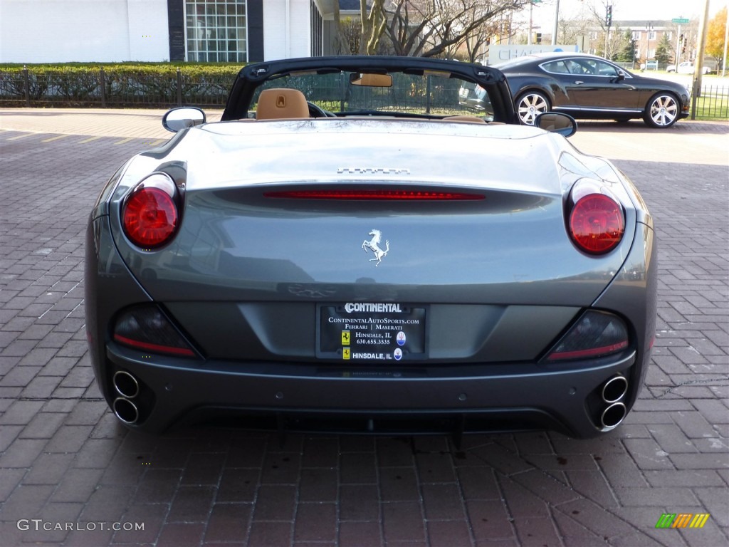 2011 California  - Grigio Silverstone (Dark Grey Metallic) / Cuoio photo #5