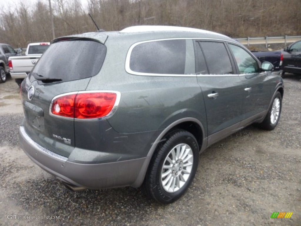 2011 Enclave CXL AWD - Cyber Gray Metallic / Titanium/Dark Titanium photo #6