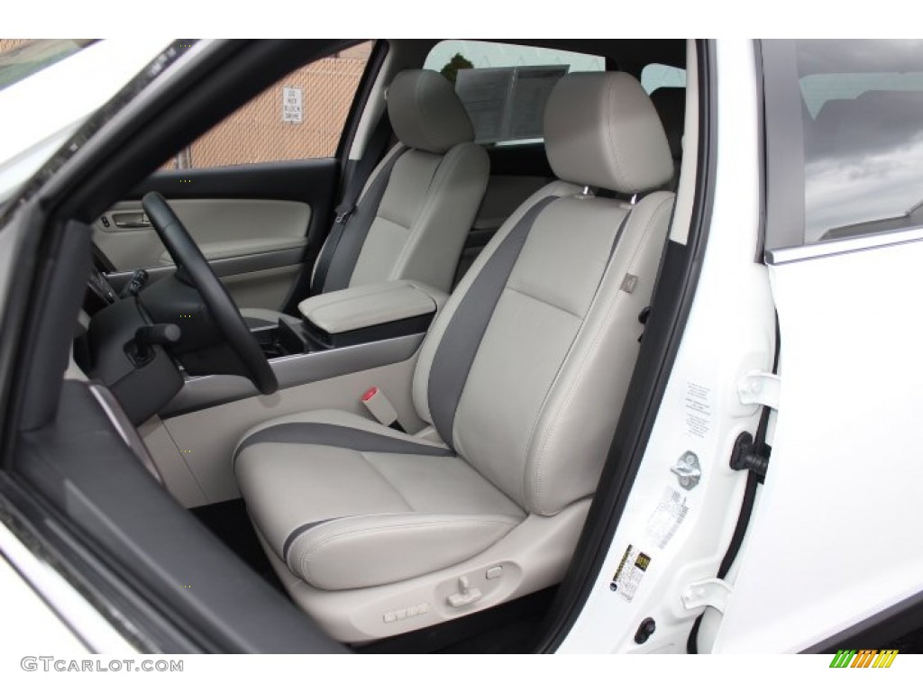 Sand Interior 2012 Mazda CX-9 Grand Touring AWD Photo #77873589