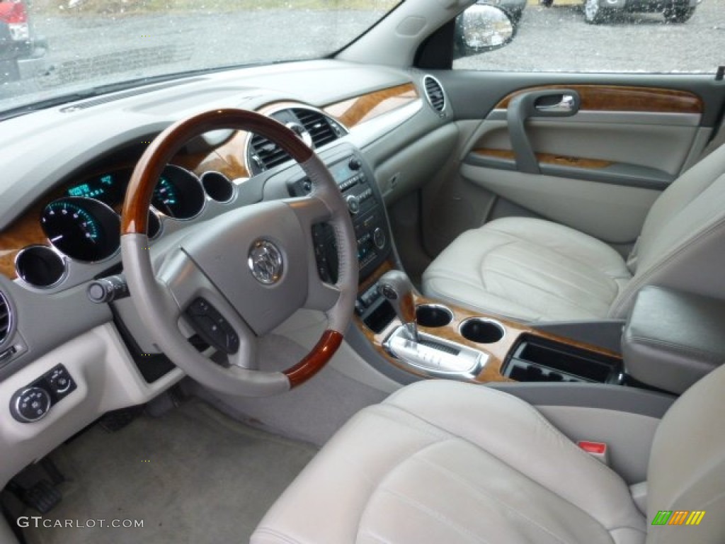 Titanium/Dark Titanium Interior 2011 Buick Enclave CXL AWD Photo #77873616