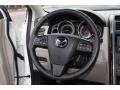 Sand 2012 Mazda CX-9 Grand Touring AWD Steering Wheel