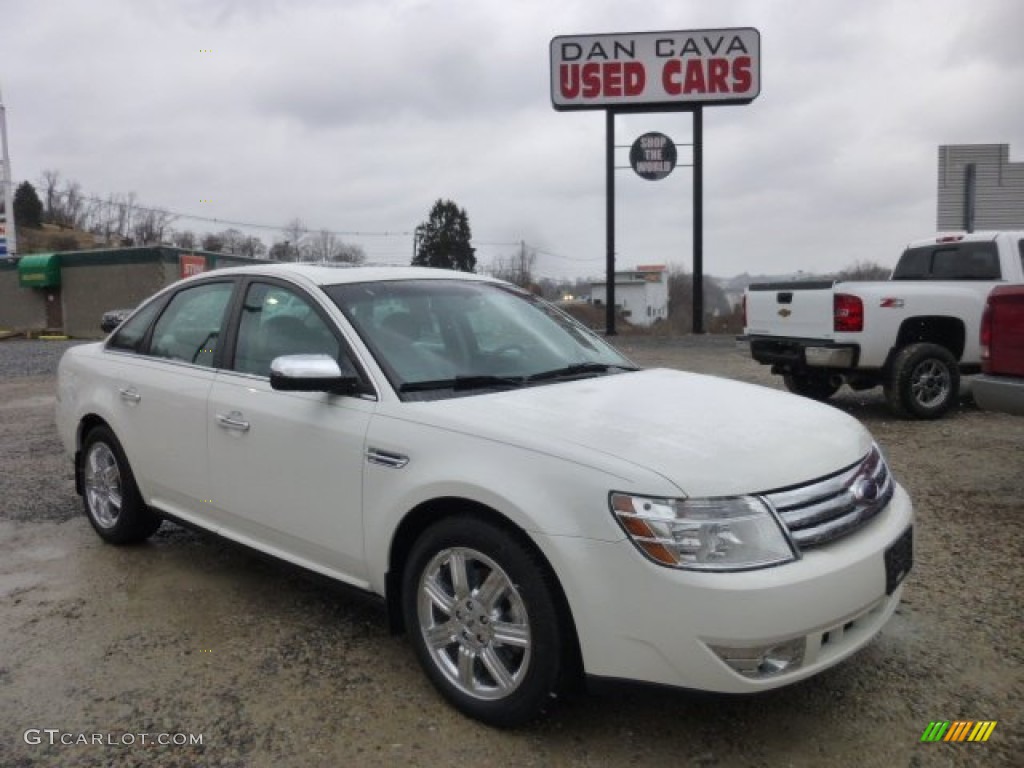 2009 Taurus Limited - White Suede / Medium Light Stone photo #1