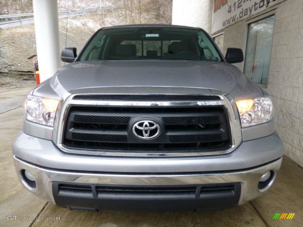 2013 Tundra Double Cab 4x4 - Silver Sky Metallic / Graphite photo #6