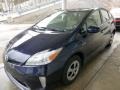 2013 Nautical Blue Metallic Toyota Prius Three Hybrid  photo #5