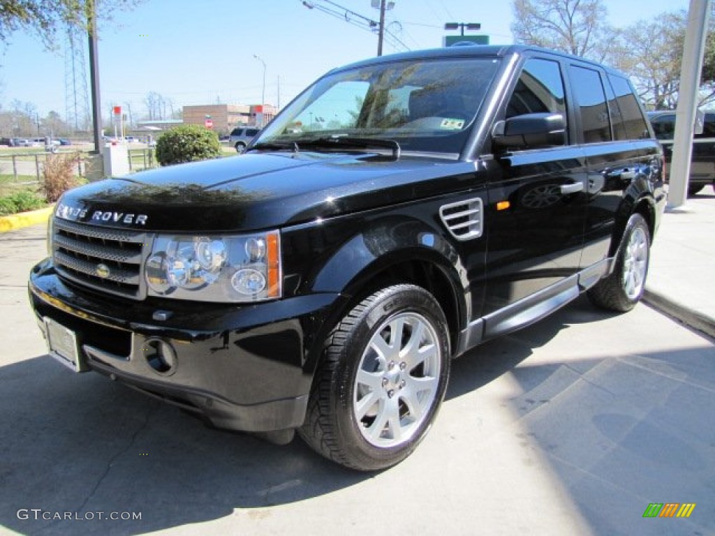 Santorini Black 2008 Land Rover Range Rover Sport HSE Exterior Photo #77876368