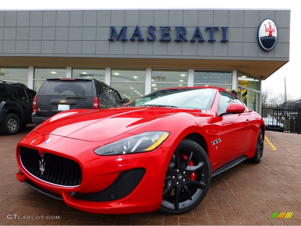 Rosso Mondiale (Red) 2013 Maserati GranTurismo Sport Coupe Exterior Photo #77876421