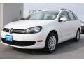 Candy White - Jetta TDI SportWagen Photo No. 3