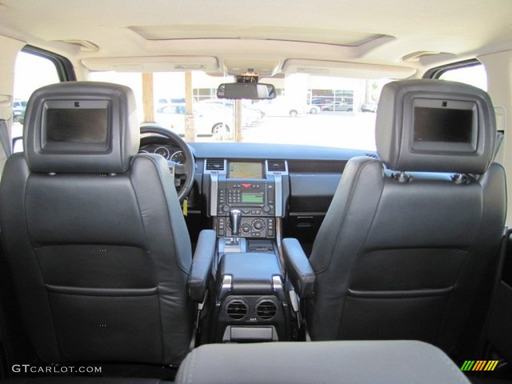 Ebony Black Interior 2008 Land Rover Range Rover Sport HSE Photo #77876781