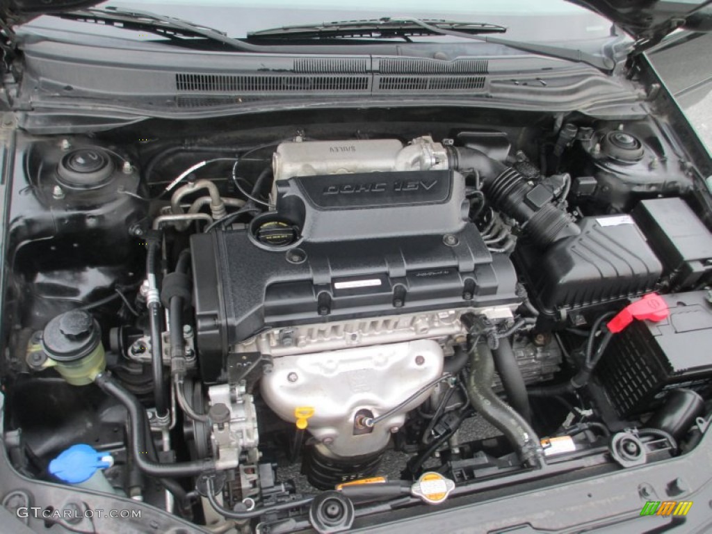 2007 Kia Spectra LX Sedan 2.0 Liter DOHC 16V VVT 4 Cylinder Engine Photo #77877096