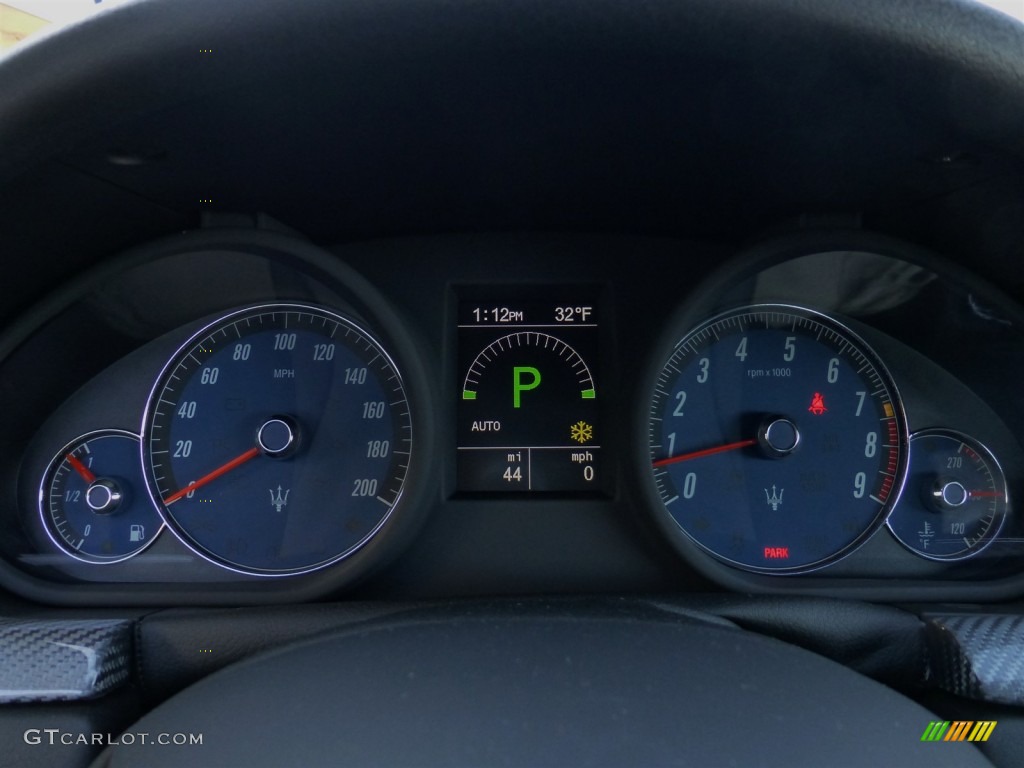 2013 Maserati GranTurismo Sport Coupe Gauges Photo #77877447