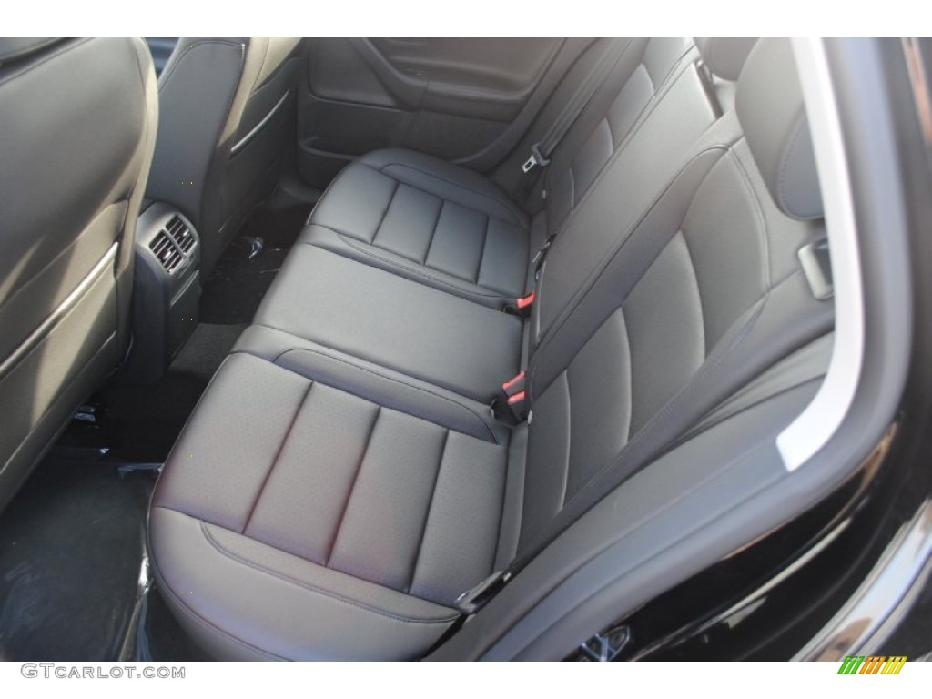 Titan Black Interior 2013 Volkswagen Jetta TDI SportWagen Photo #77877782