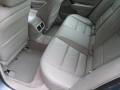 2009 Acura TL Taupe Interior Rear Seat Photo