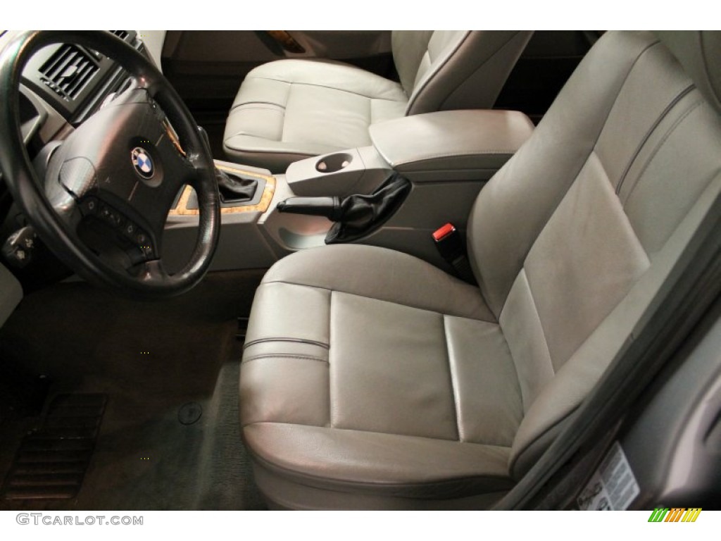 Grey Interior 2004 BMW X3 3.0i Photo #77878113