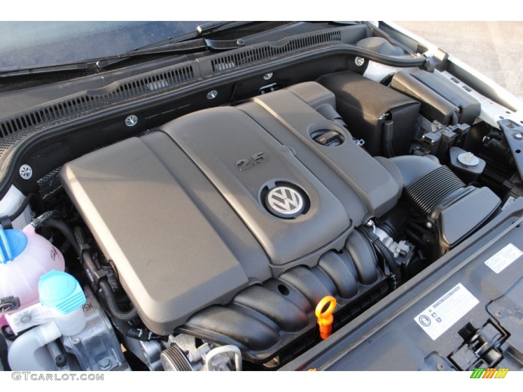 2013 Volkswagen Jetta SE Sedan 2.5 Liter DOHC 20-Valve 5 Cylinder Engine Photo #77878824