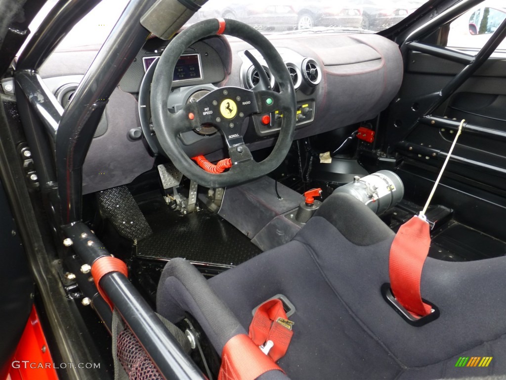 Black Interior 2006 Ferrari F430 Challenge Photo #77879229