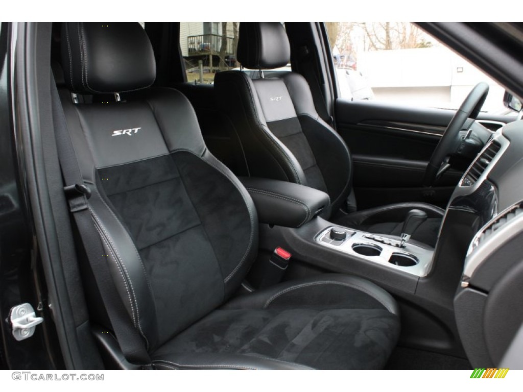 SRT Black Interior 2012 Jeep Grand Cherokee SRT8 4x4 Photo #77879238