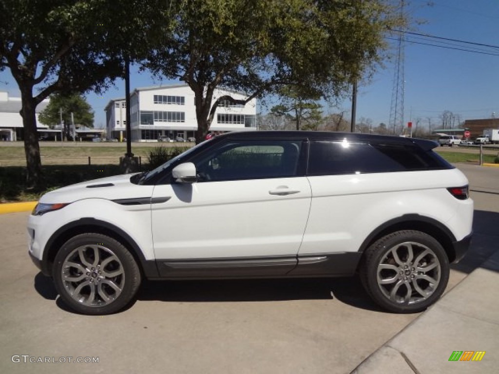 Fuji White 2013 Land Rover Range Rover Evoque Pure Exterior Photo #77879298