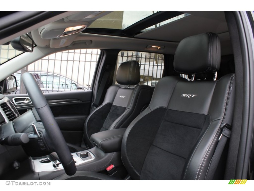 2012 Jeep Grand Cherokee SRT8 4x4 Front Seat Photo #77879424