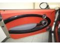 Lounge Redwood Red Leather Door Panel Photo for 2009 Mini Cooper #77879769