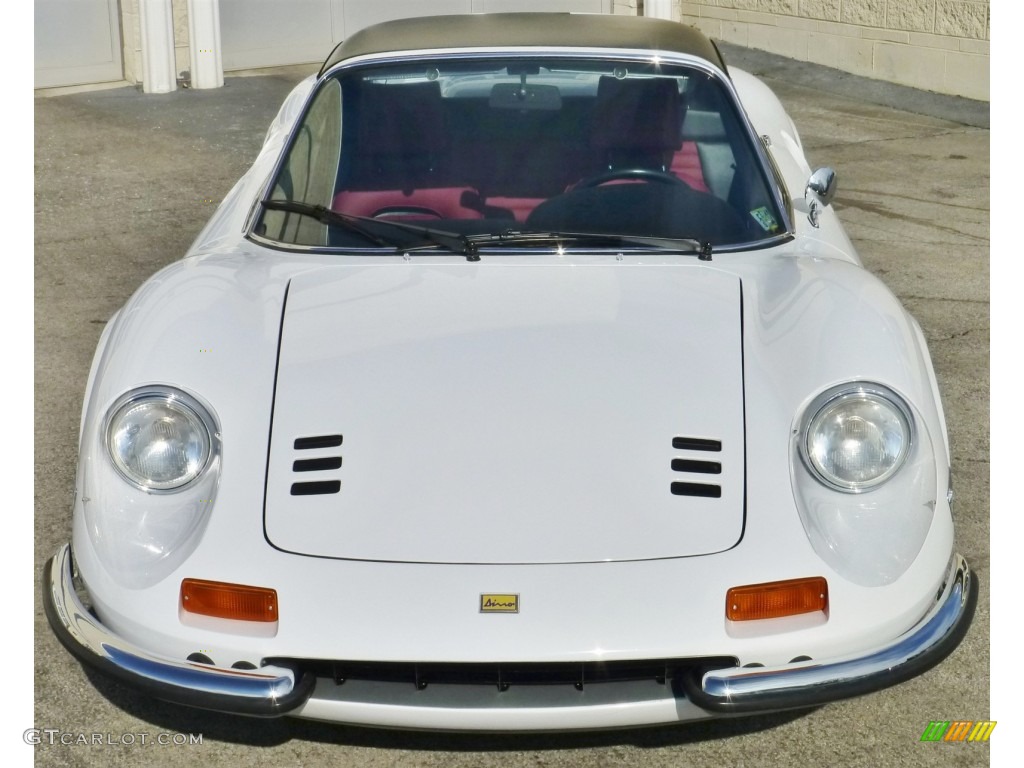 Bianco (White) 1974 Ferrari Dino 246 GTS Exterior Photo #77880036