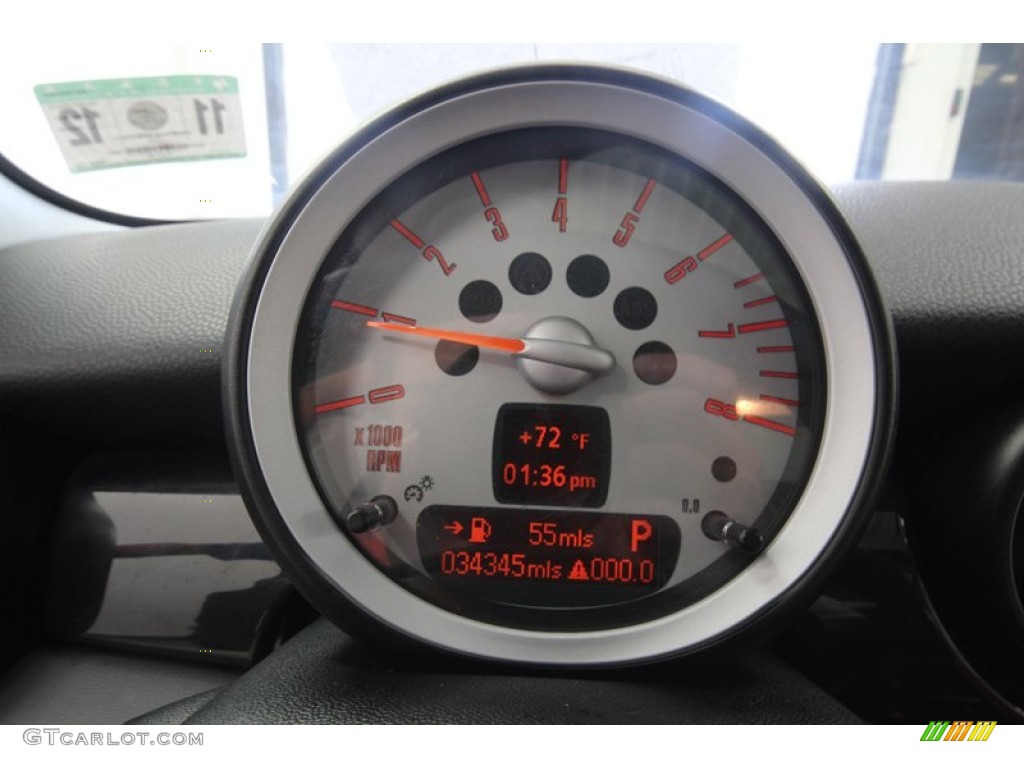 2009 Mini Cooper S Hardtop Gauges Photo #77880105