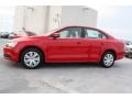 Tornado Red - Jetta SE Sedan Photo No. 5