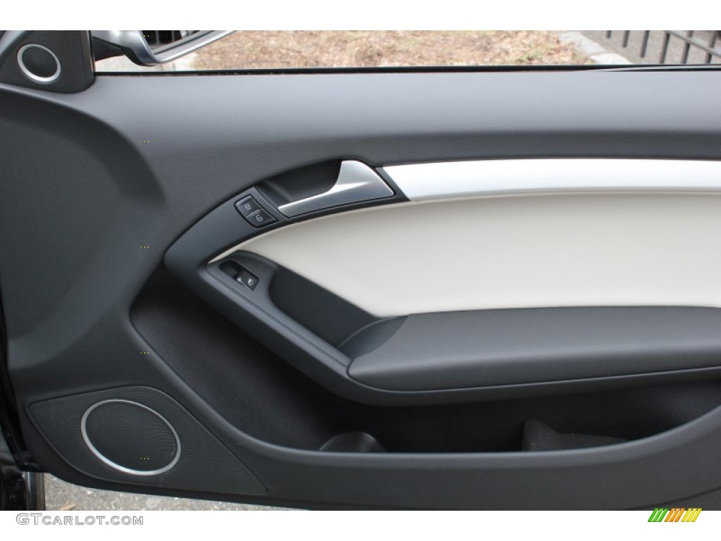 2010 S5 4.2 FSI quattro Coupe - Deep Sea Blue Pearl Effect / Pearl Silver Silk Nappa Leather photo #9