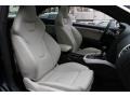 2010 Audi S5 Pearl Silver Silk Nappa Leather Interior Interior Photo