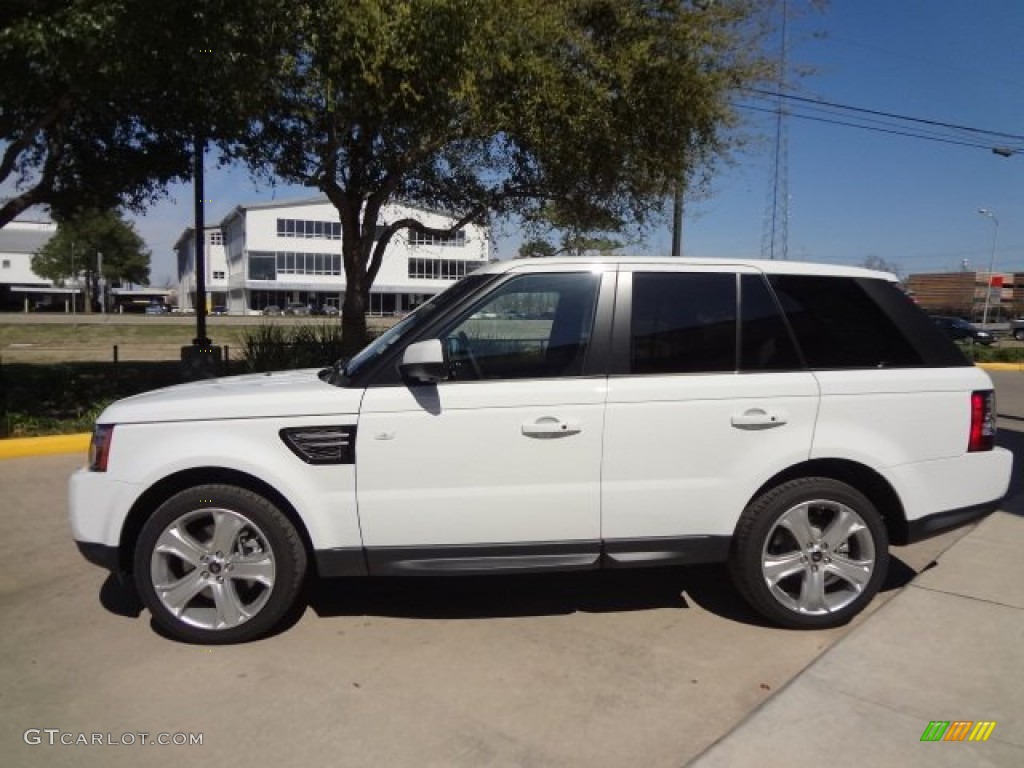 Fuji White 2013 Land Rover Range Rover Sport HSE Exterior Photo #77881182